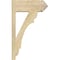 Ekena Millwork Olympic Rough Sawn Arts and Crafts Outlooker, Douglas Fir, 8"W x 20"D x 32"H OUT08X20X32OLY03RDF - alternate 4